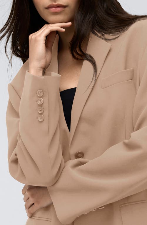 Kenneth Cole Vision Stretch Twill Jacket In Moonlight