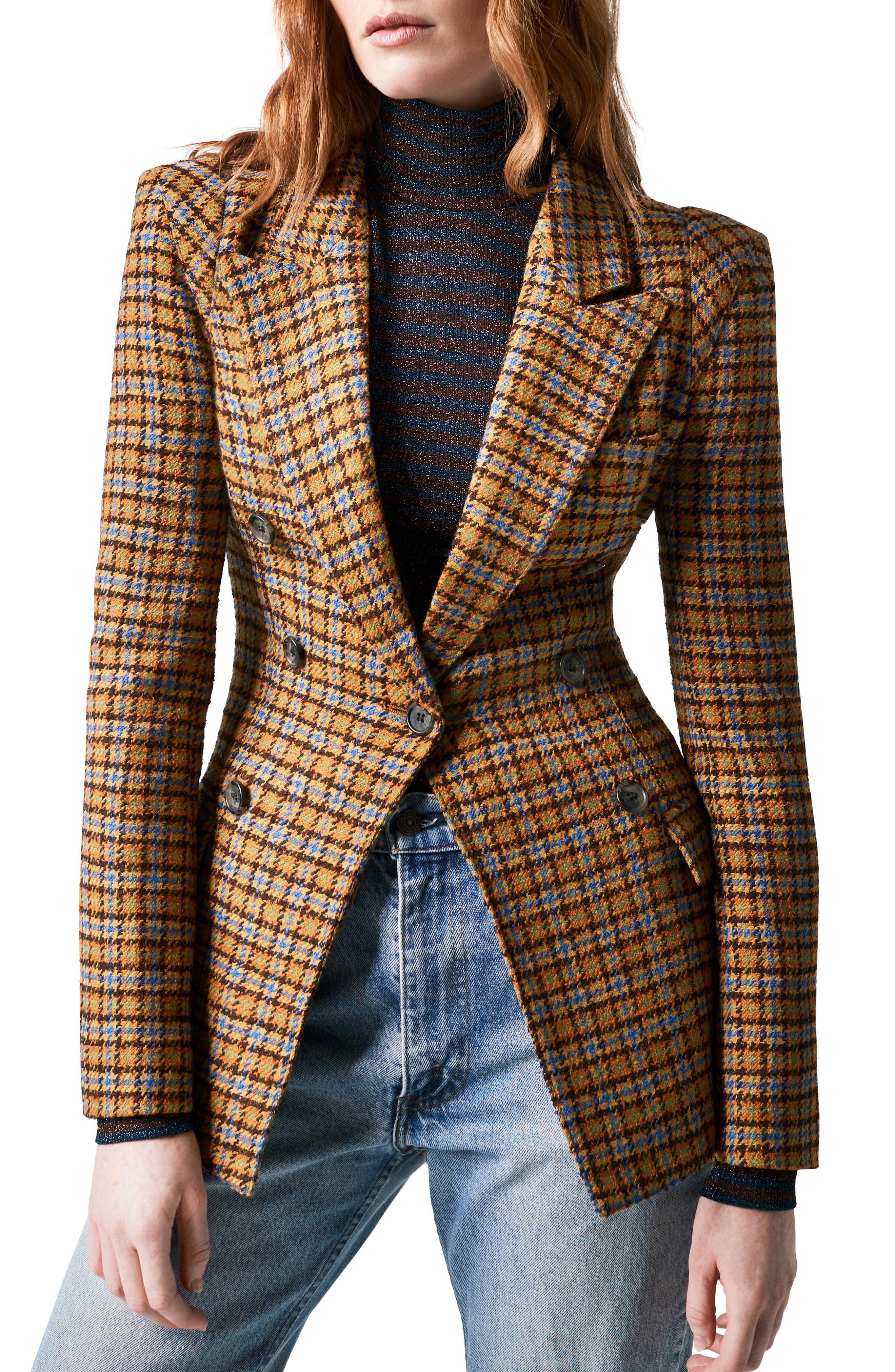 smythe pinstripe blazer