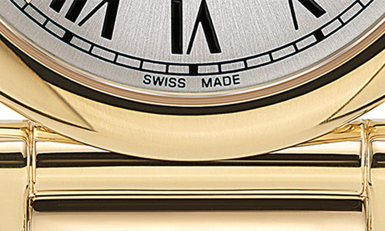 Shop Ferragamo Allure Bracelet Watch, 36mm In Ip Yellow Gold