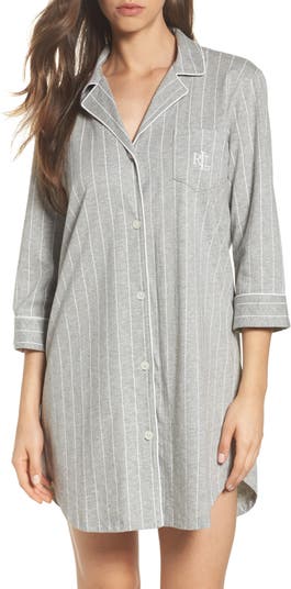 Lauren Ralph Lauren Cotton Jersey Sleep Shirt | Nordstrom