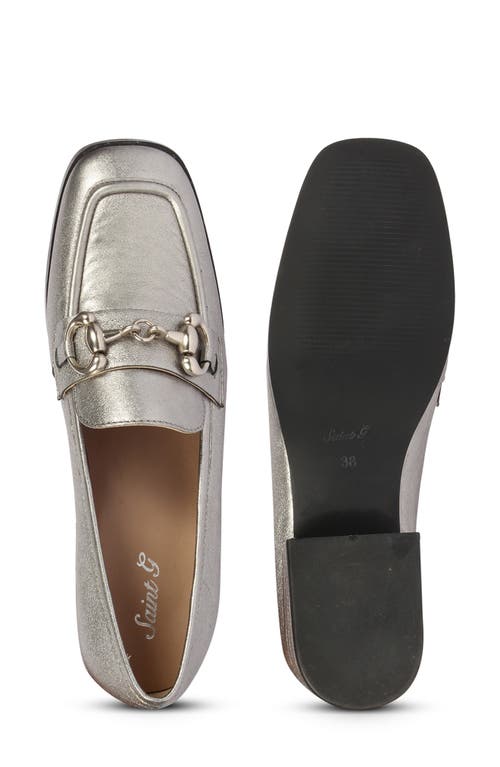 Shop Saint G Jacqueline Loafer In Gunmetal