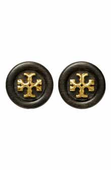 Tory Burch Swarovski Crystal Pearl Logo Stud Earrings | Nordstrom Tory Burch Swarovski Crystal Pearl Logo Stud Earrings | Nordstrom