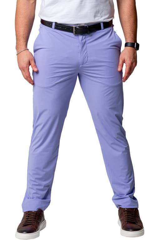 Maceoo Sun Purple Slim Fit Pants