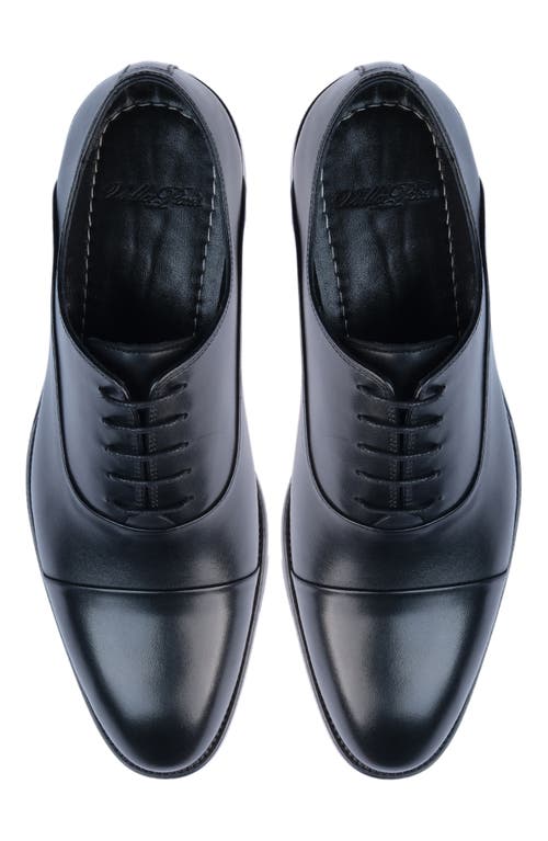 Vellapais Gambo Cap Toe Oxford Shoes In Black