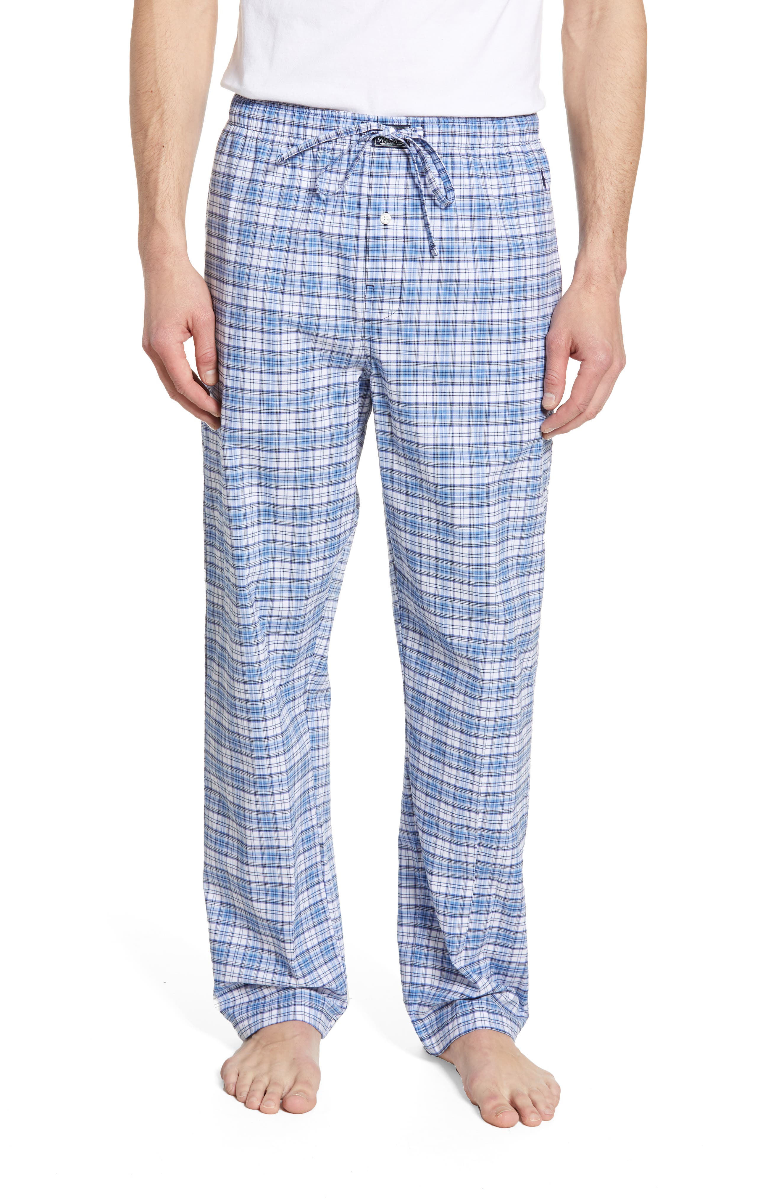 Polo Ralph Lauren Classic Stretch Cotton Pajama Pants, Blue