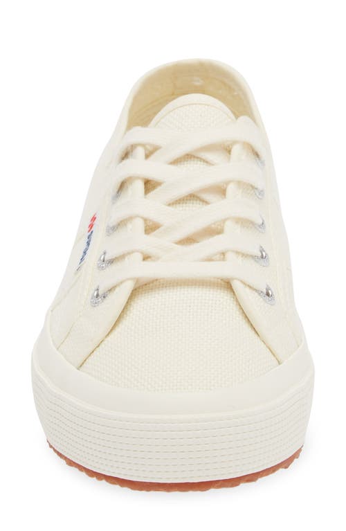 Shop Superga 2750 Cotu Classic Sneaker In Beige Natural-favorio