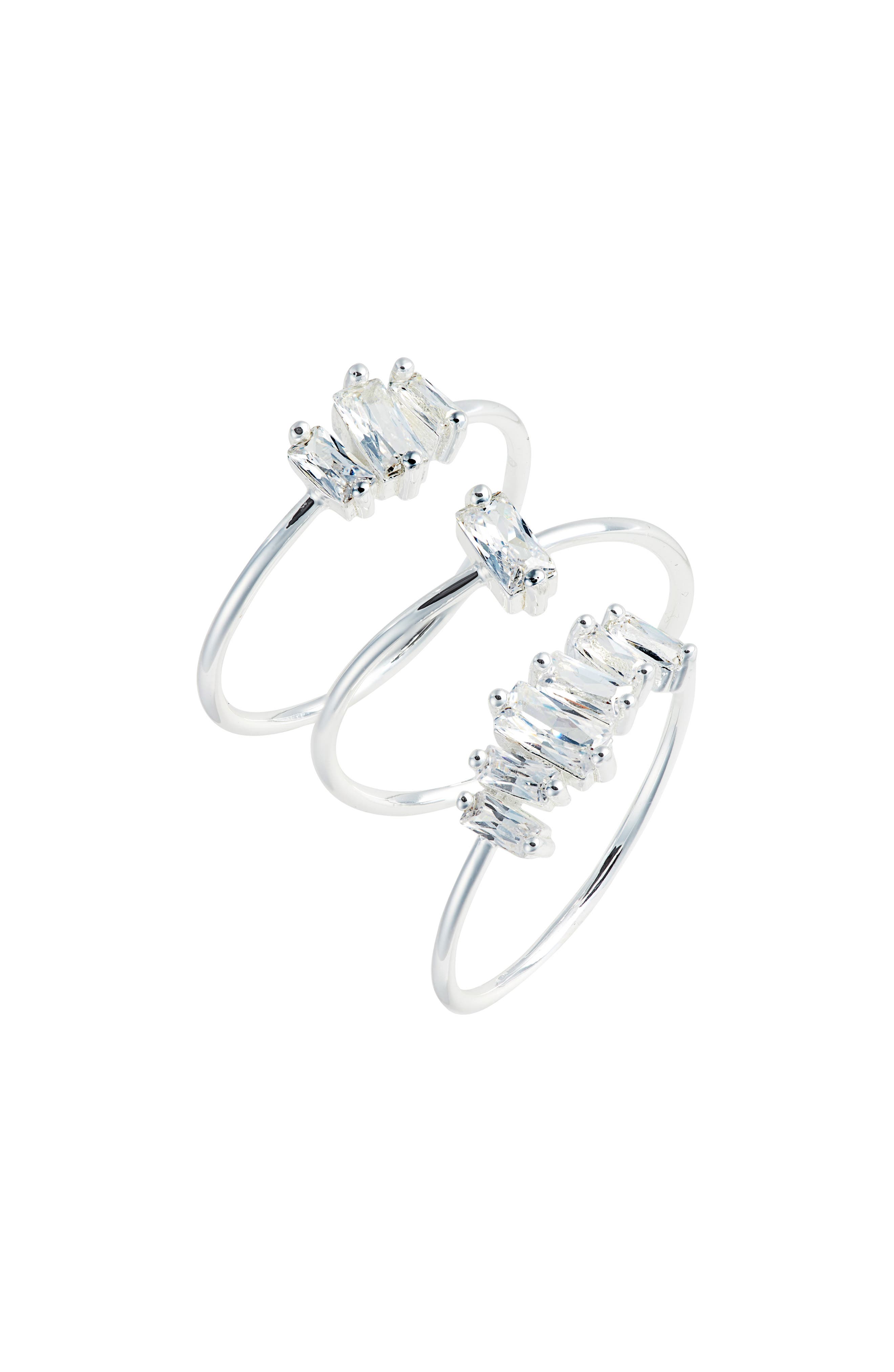 UPC 847267067038 product image for Women's Gorjana Amara Set Of Three Stackable Rings | upcitemdb.com