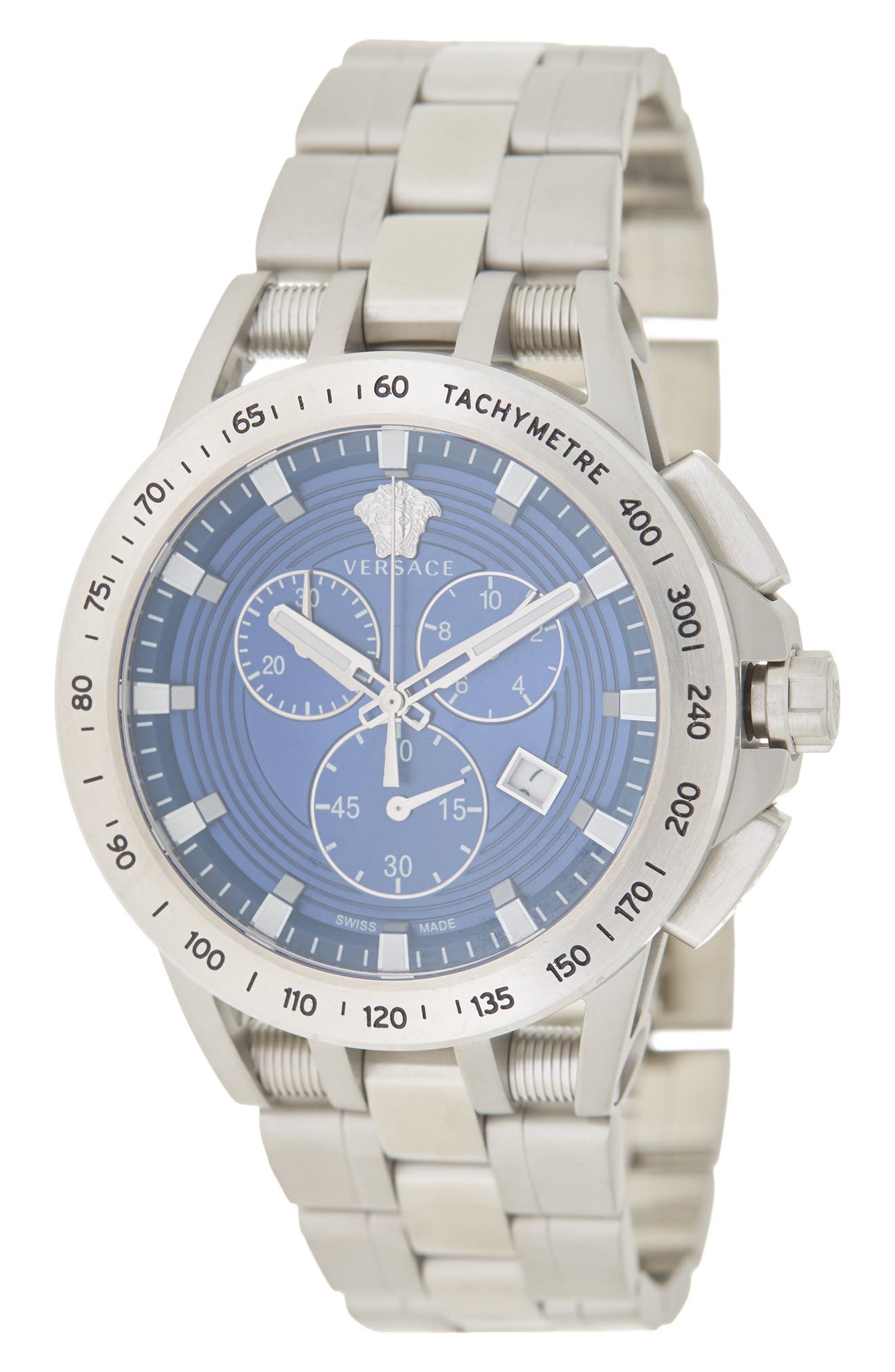 versace blue face watch