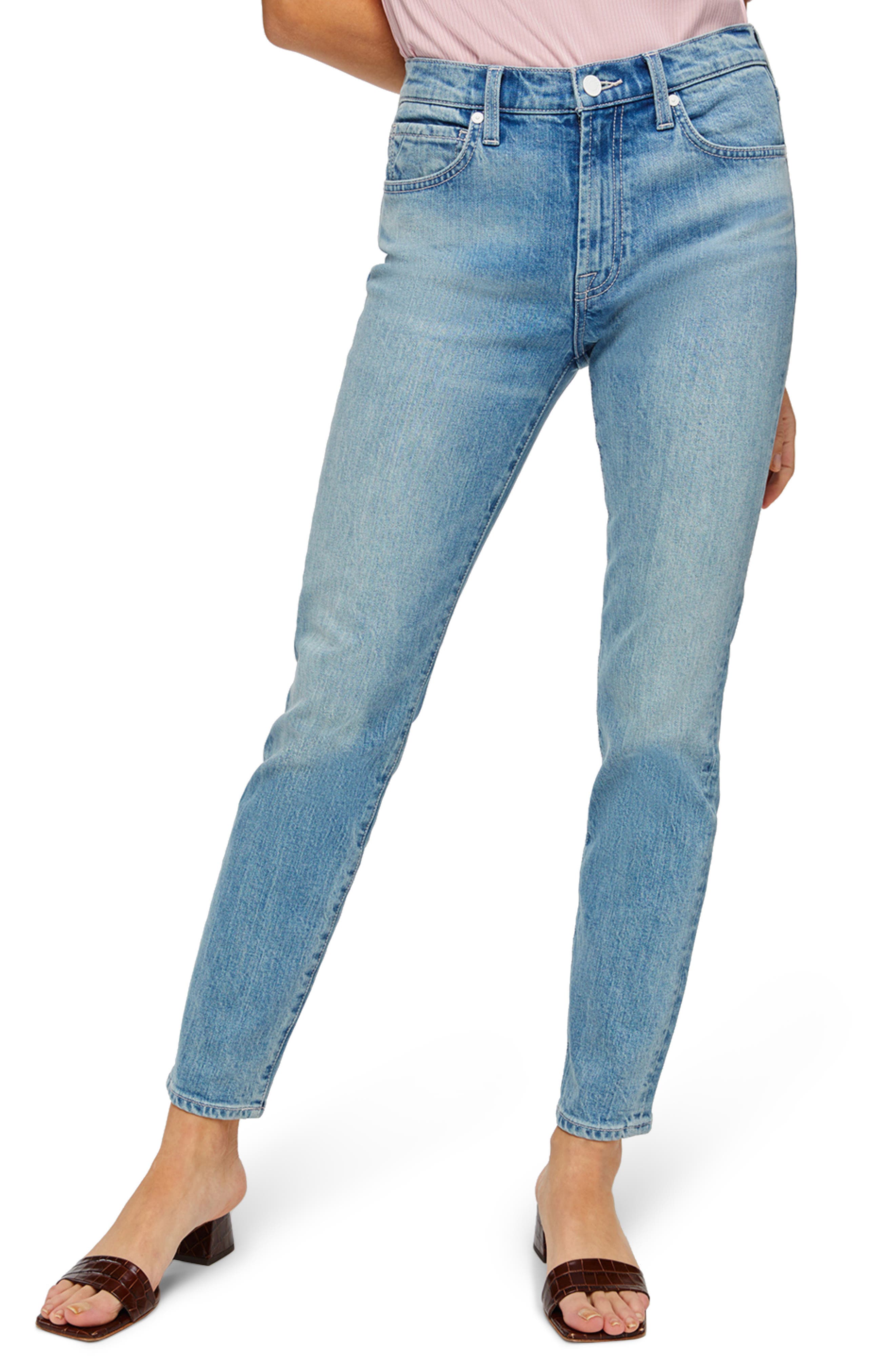 7 for all mankind straight leg women's jeans Clearance