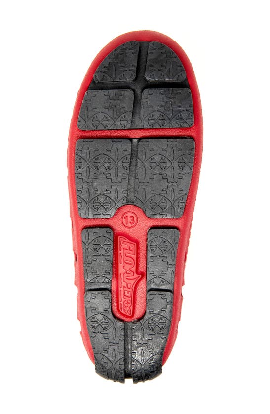 Shop Floafers Kids' Prodigy Water Shoe In Red/ Black