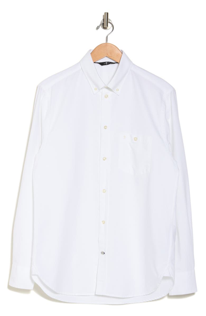 7 For All Mankind Oxford Button-Down Shirt | Nordstromrack