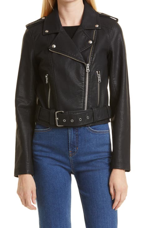 Women's Leather & Faux Leather Jackets | Nordstrom Rack
