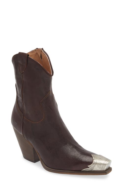 Free People Brayden Western Boot in Hot Fudge