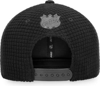 Men's Fanatics Branded Black St. Louis Blues Authentic Pro Black Ice  Adjustable Snapback Hat