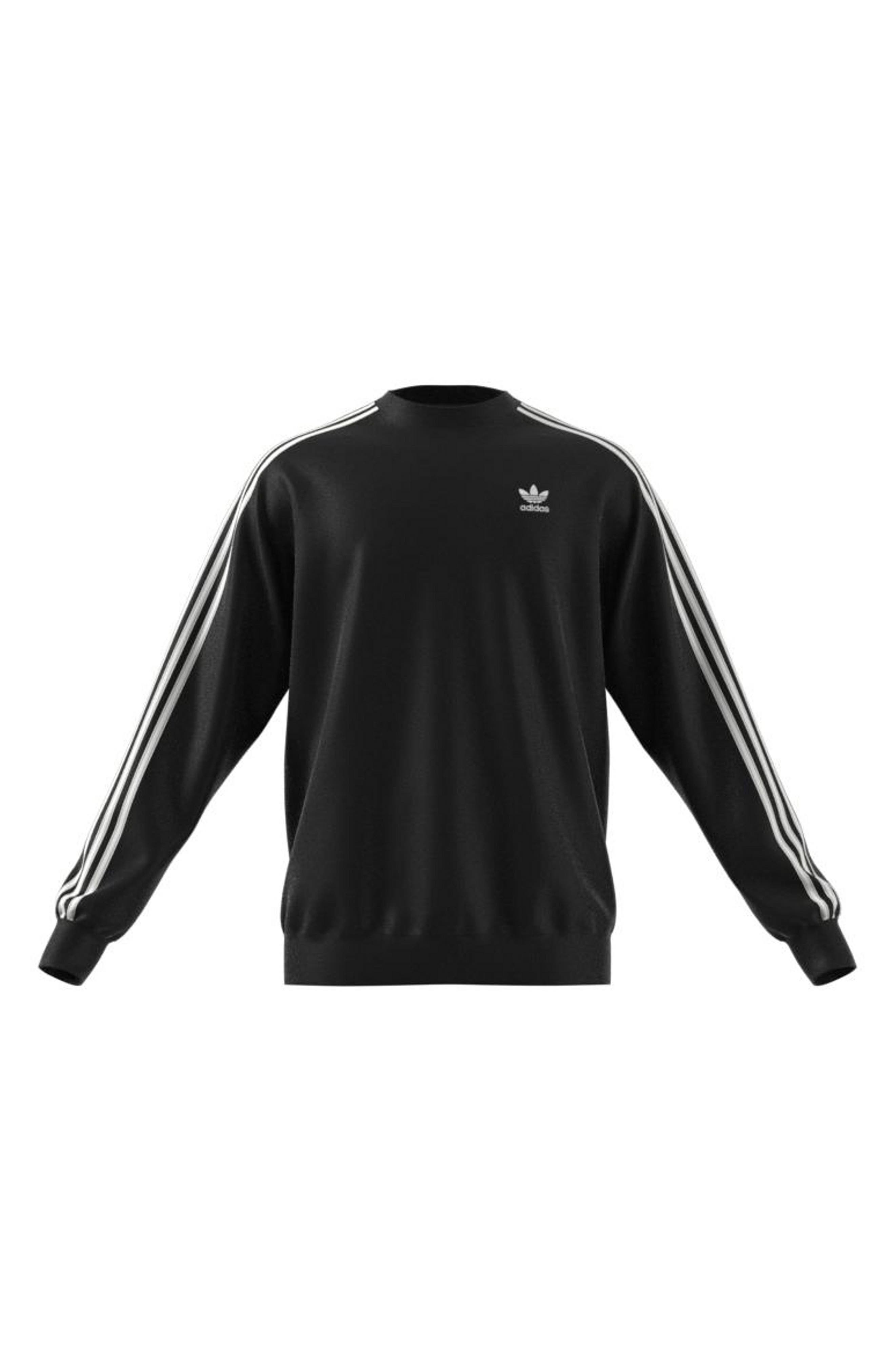 adidas 3 stripes crew neck