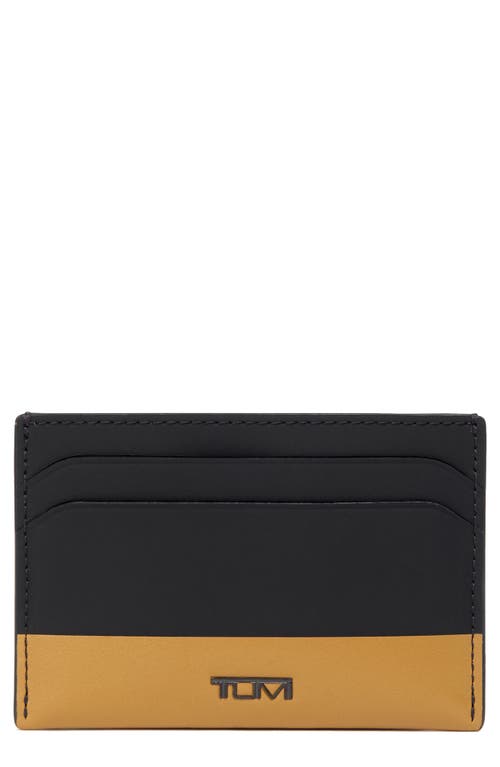 UPC 883509072910 product image for Tumi Slim Card Case in Black/Golden Brown at Nordstrom | upcitemdb.com