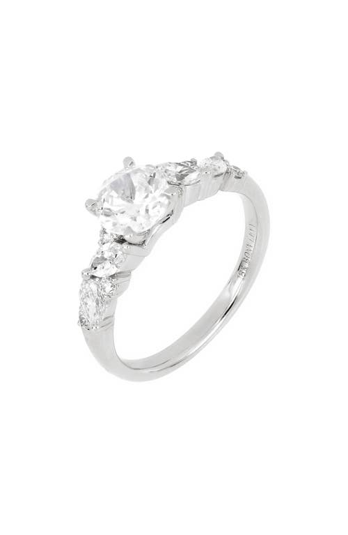 Bony Levy Mixed Diamond Engagement Ring Setting in White Gold at Nordstrom, Size 6.5