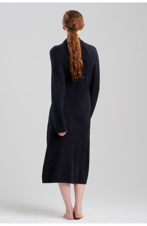 Natori Luna Mellow Robe In Black