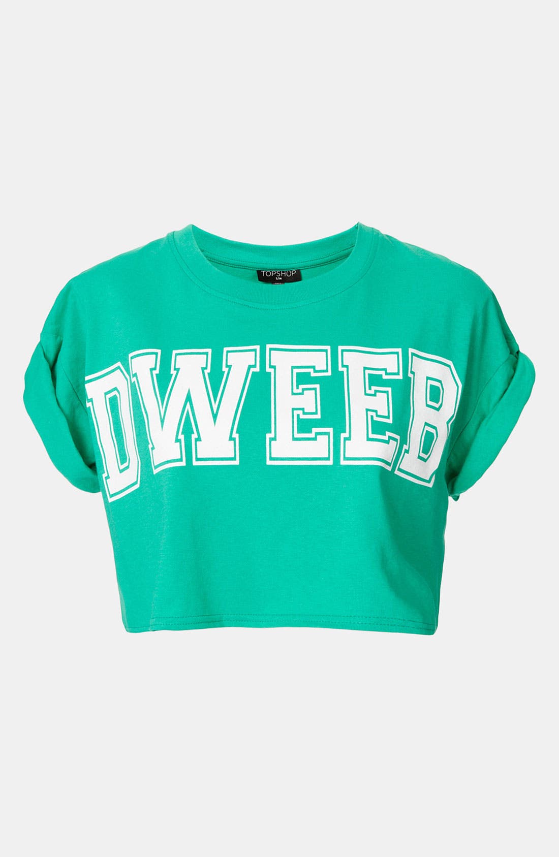 'Dweeb' Graphic Crop Tee Nordstrom