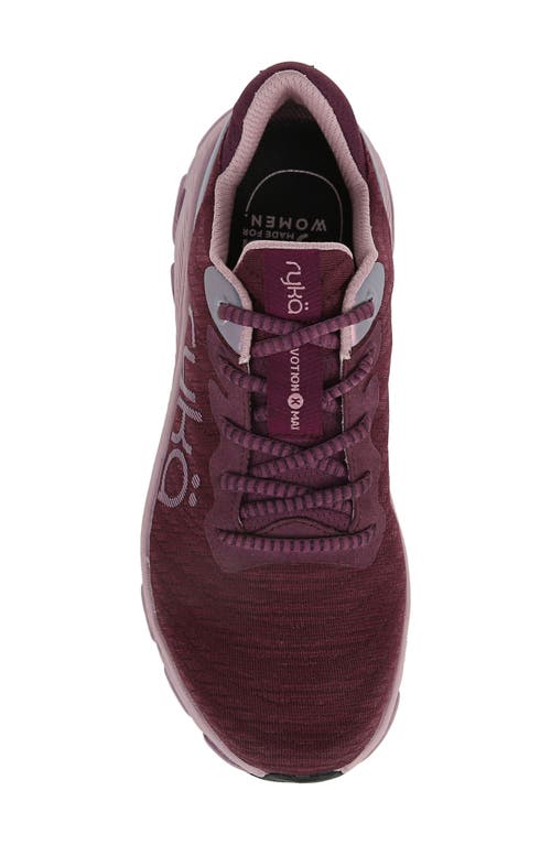 Shop Ryka Rykä Devotion X Max Walking Sneaker In Rich Purple