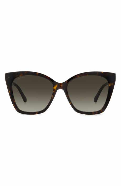 Jimmy Choo Ruags 56mm Gradient Square Cat Eye Sunglasses