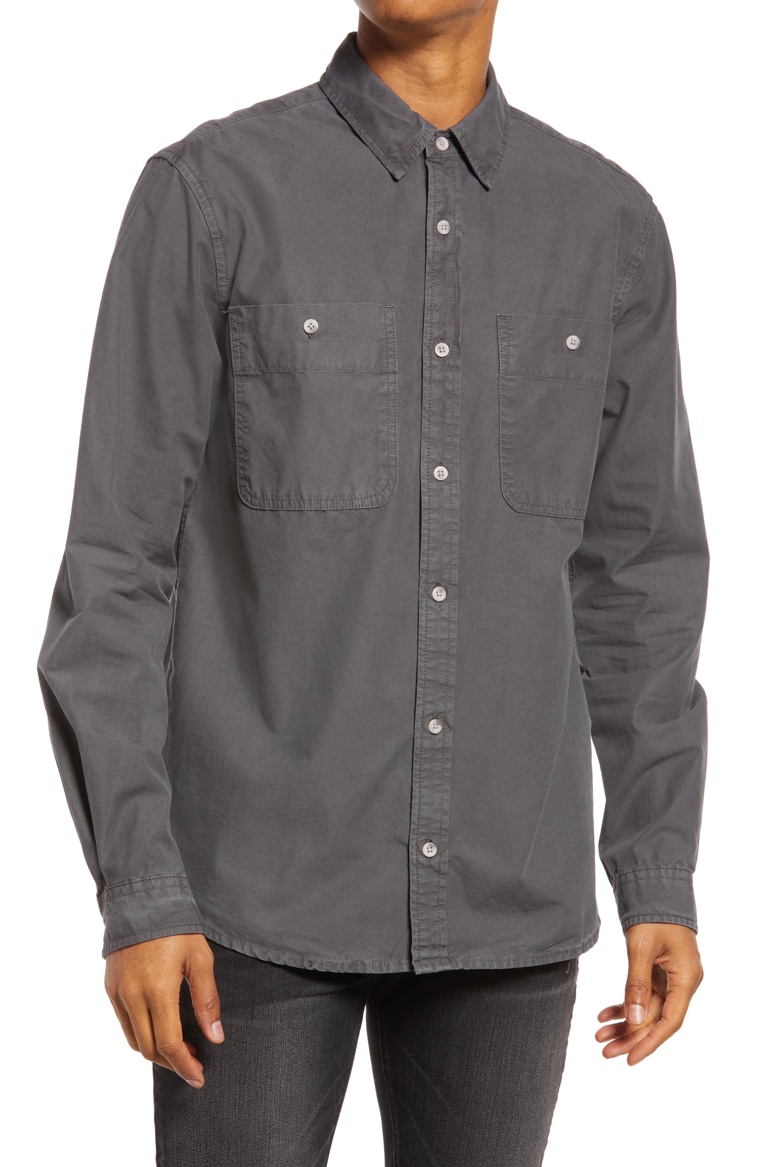 Topman Cotton Overshirt | Nordstrom