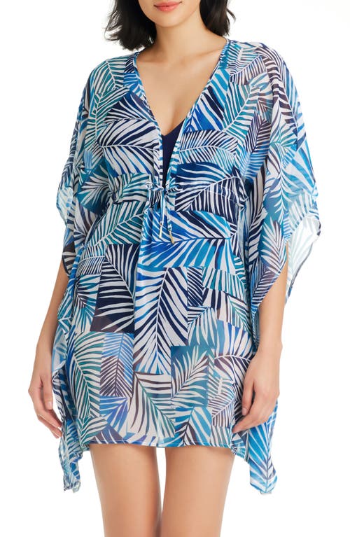 Rod Beattie Shady Days Cover-Up Caftan Navy at Nordstrom,