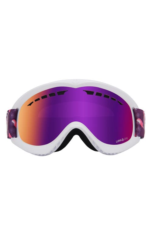 Dragon Dx Base Ion 57mm Snow Goggles In Purple
