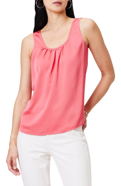 NIC+ZOE Scoop Neck Satin Tank at Nordstrom,