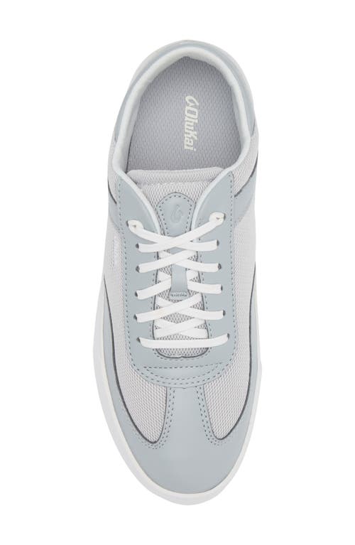 Olukai Haupu Hulu Sneaker In Cloud Grey / Pale Grey
