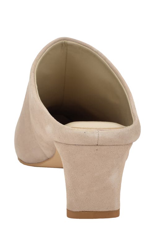 Shop Calvin Klein Rizzy Mule In Sand