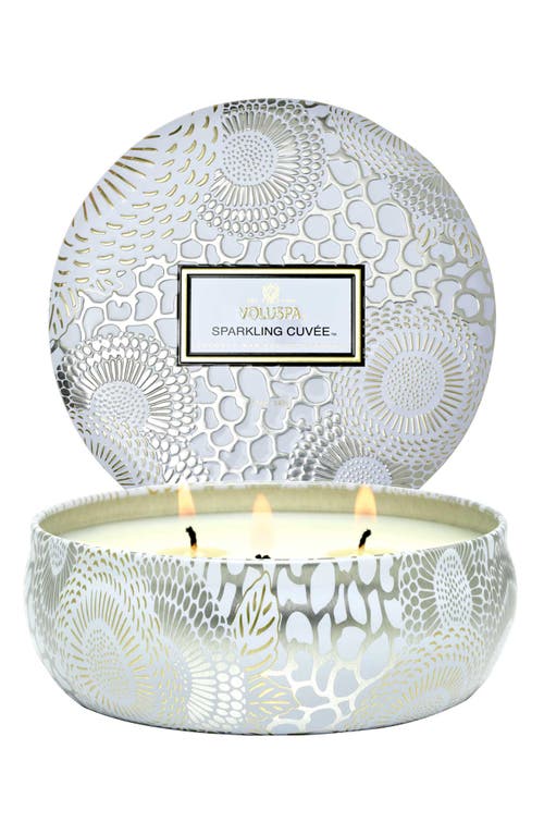 Voluspa Sparkling Cuvee Japonica Three-Wick Tin Candle at Nordstrom