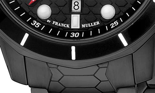 Roberto Cavalli By Franck Muller Bracelet Watch, 42mm In Black
