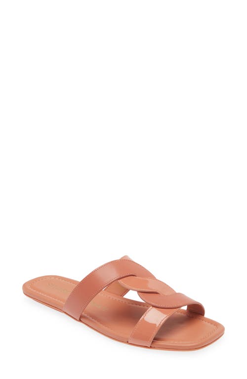 Stuart Weitzman Ibiza Slide Sandal Terracotta. at Nordstrom,