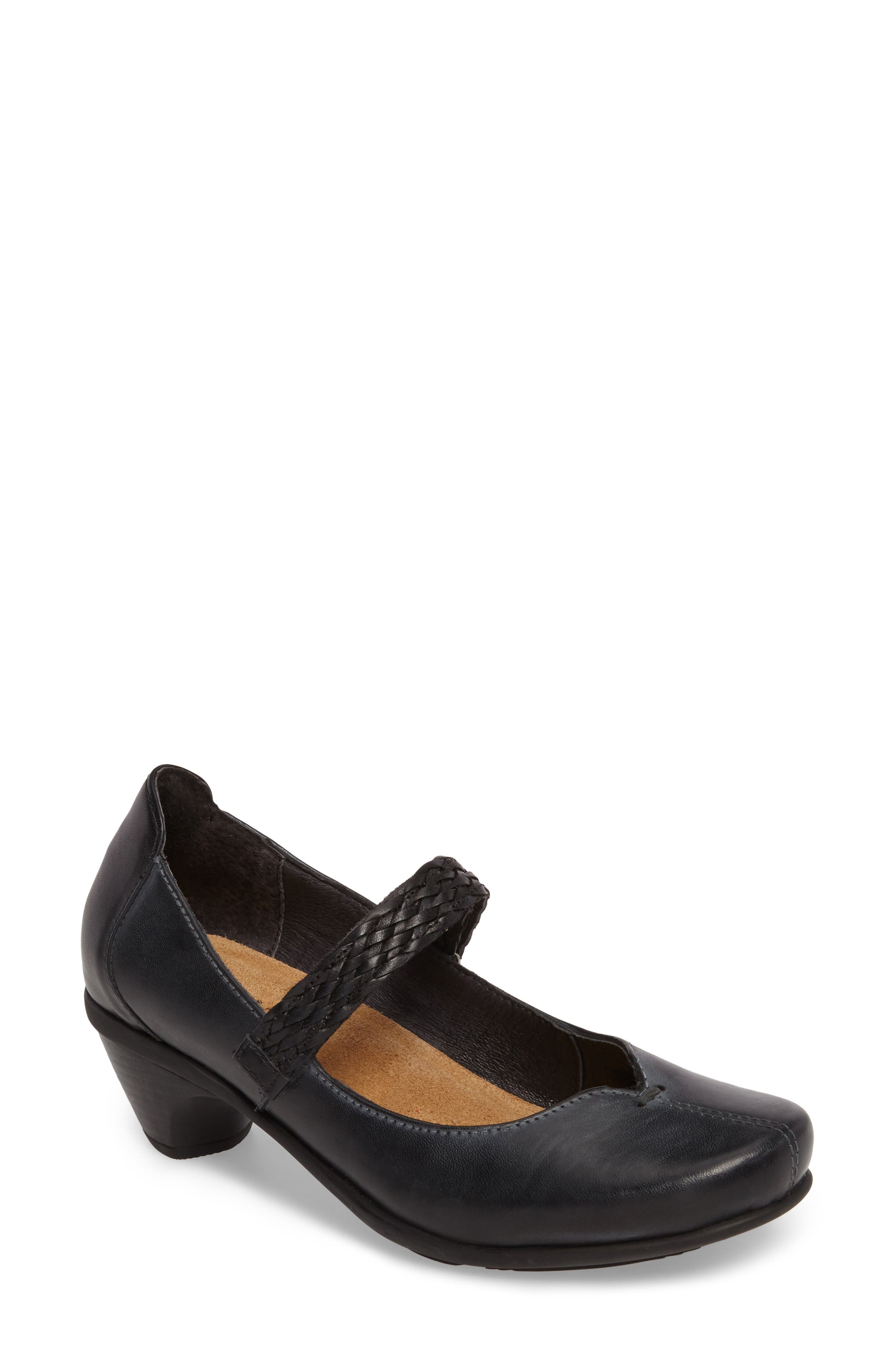 Naot Forward Mary Jane Pump, Grey