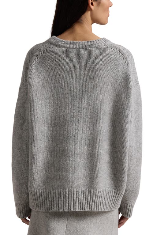 Polo Ralph Lauren Cashmere V-neck Sweater In New Grey Heather 24