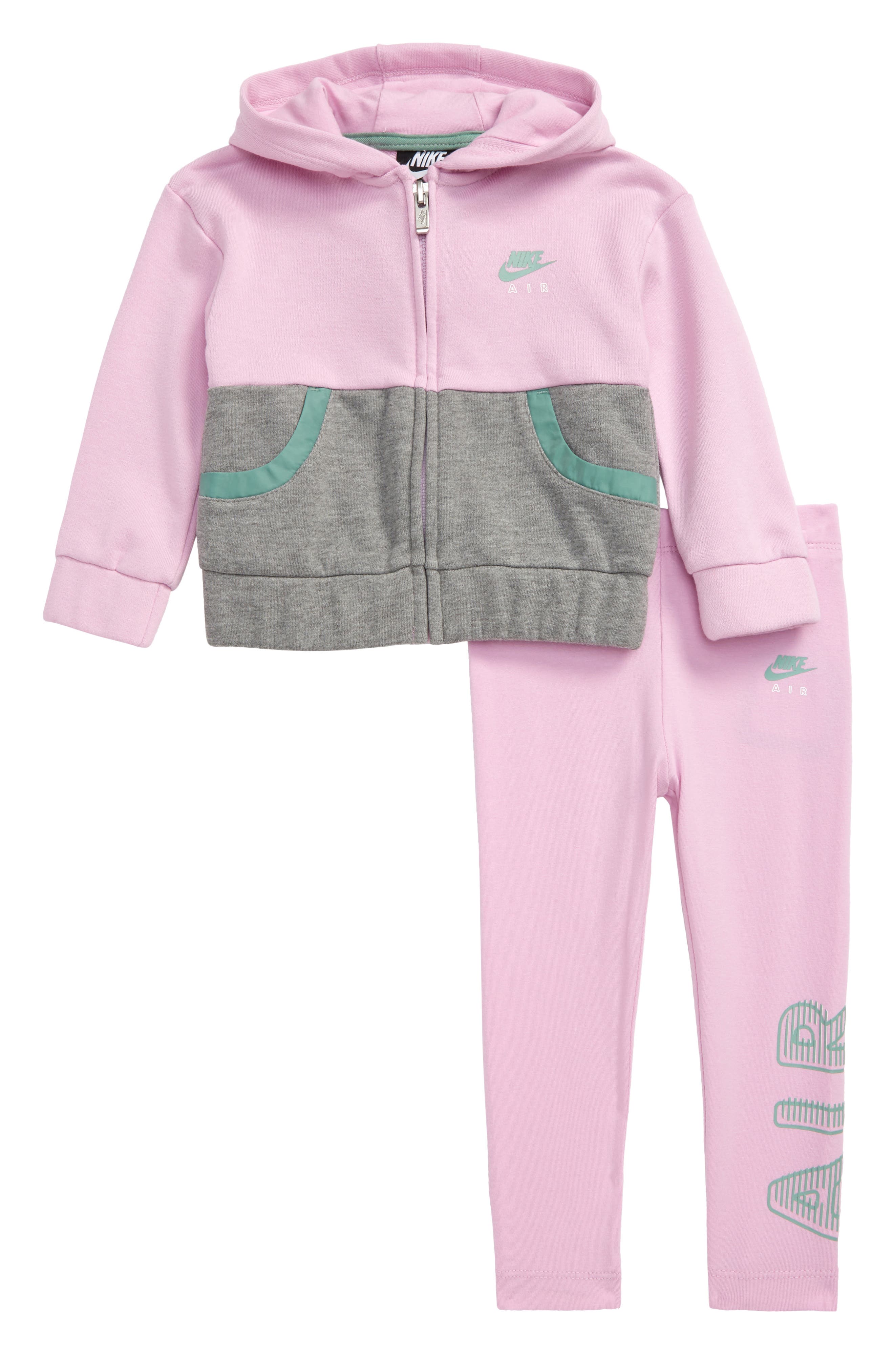 baby pink nike sweatpants