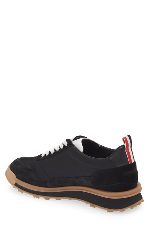 Shop Thom Browne Alumni Sneaker In Black