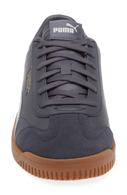 Puma Club 5v5 Sneaker In Galactic Gray-fther Gray-gold