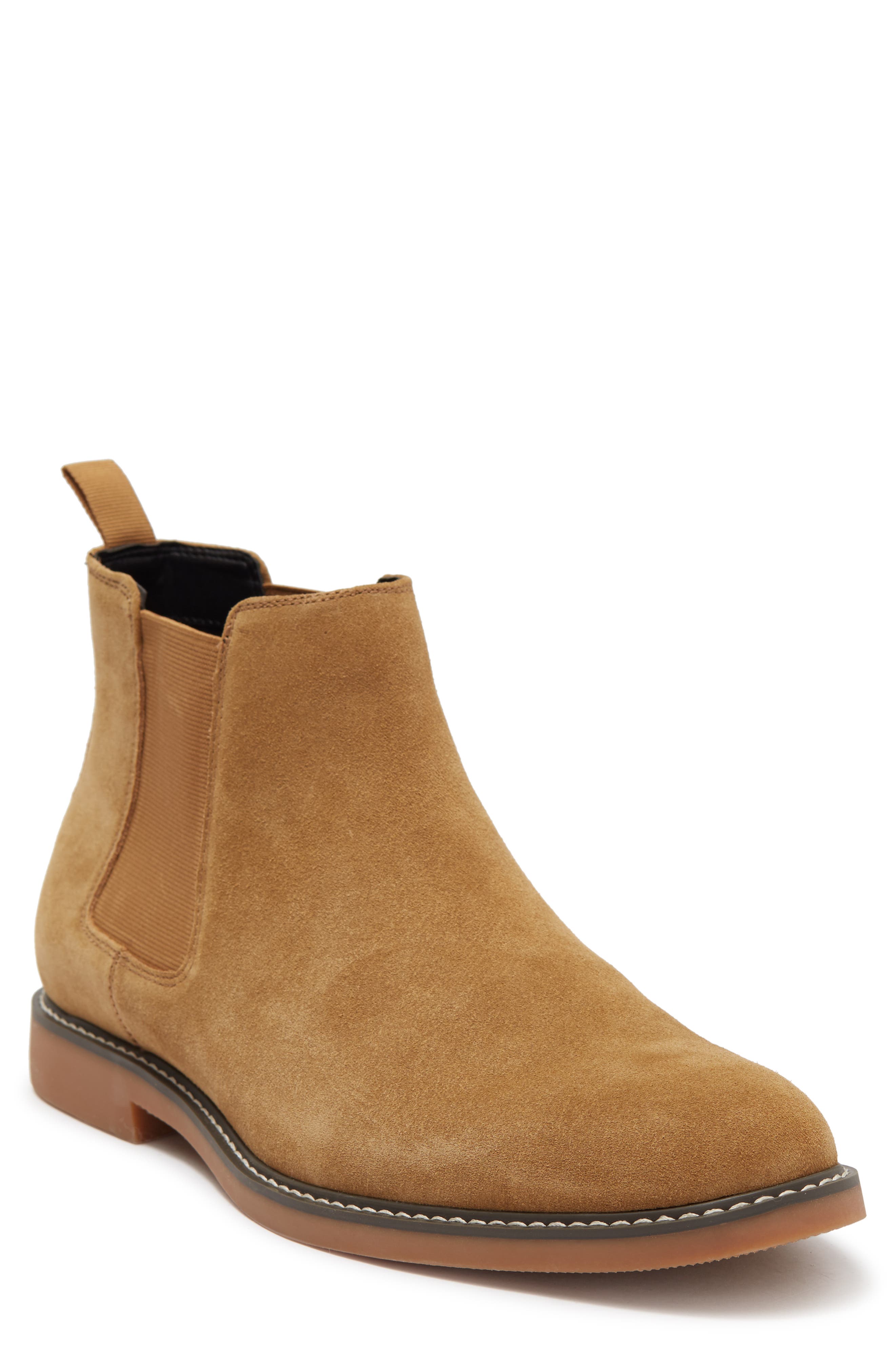 public opinion zane suede chelsea boot