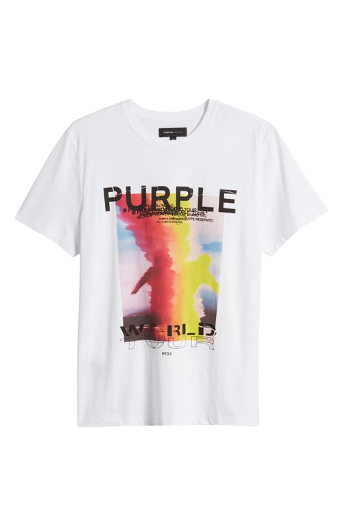 PURPLE BRAND PURPLE BRAND CLEAN JERSEY GRAPHIC T-SHIRT 