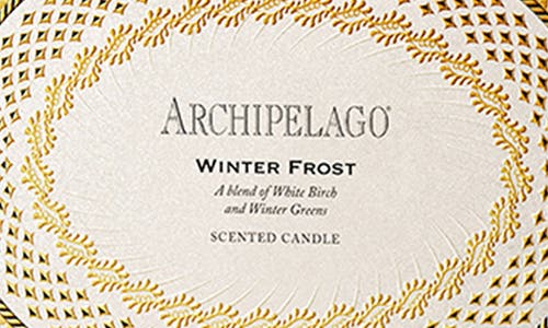 ARCHIPELAGO BOTANICALS ARCHIPELAGO BOTANICALS WINTER FROST MANTEL CANDLE