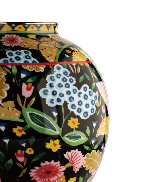 La Doublej Big Bubble Vase Colombo Nero Multicolor In Colombo Nero Multicolor
