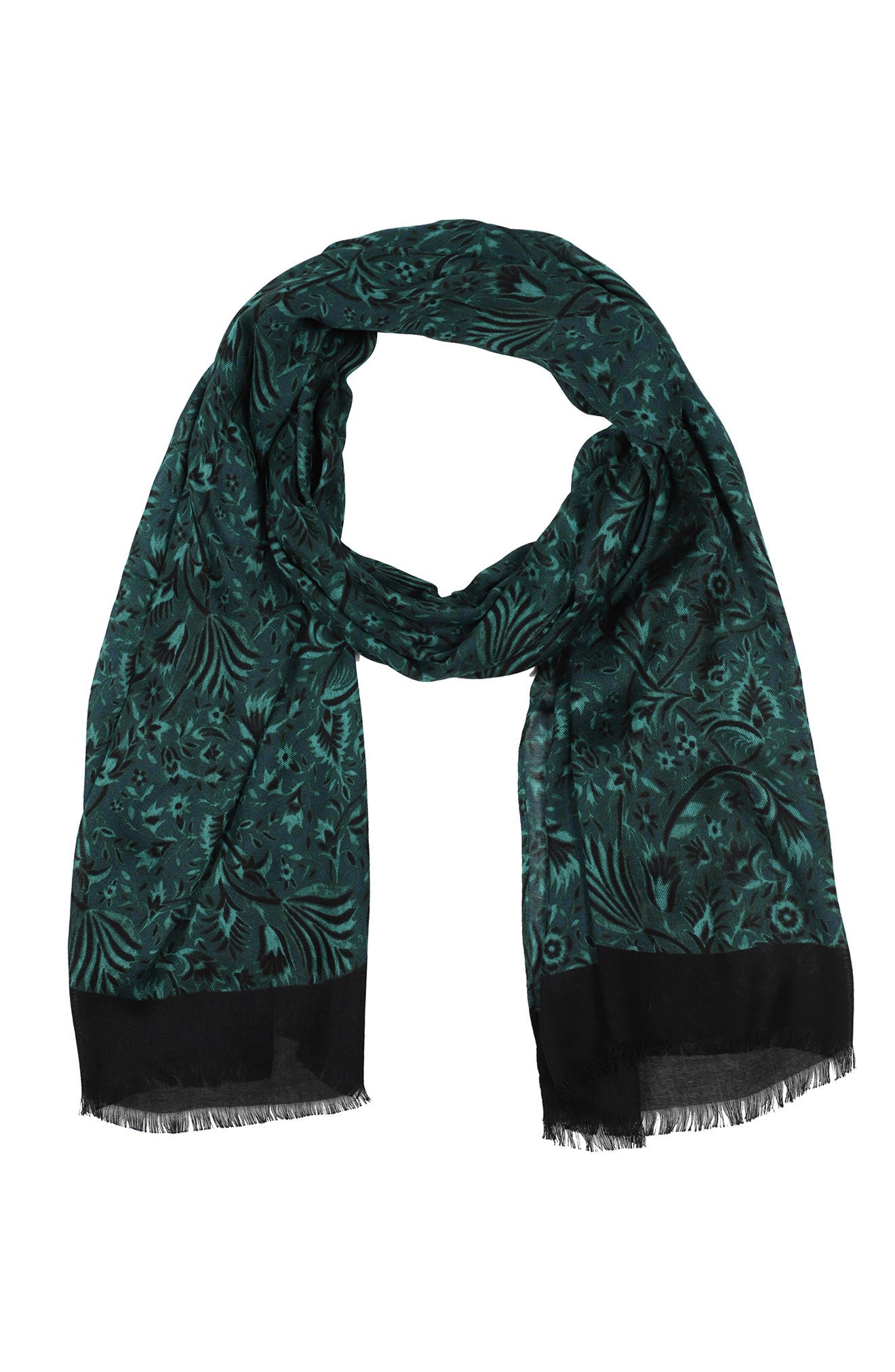 Rebecca Minkoff Paisley Scarf in Forest Biome at Nordstrom