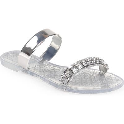Jewel Badgley Mischka Kyndall Sandal, Metallic