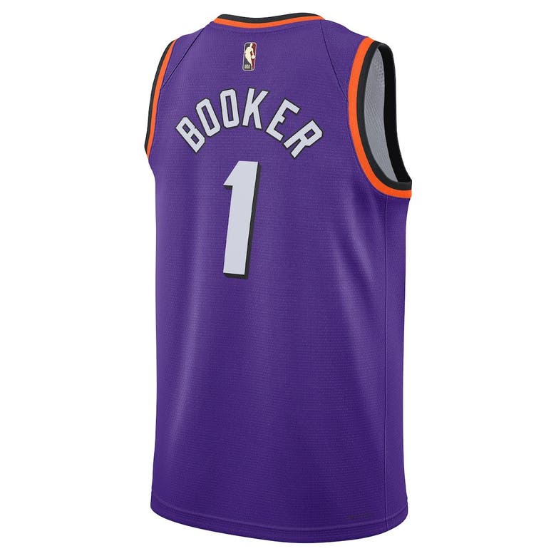 Nike Devin Booker Purple Phoenix Suns Swingman Jersey | ModeSens