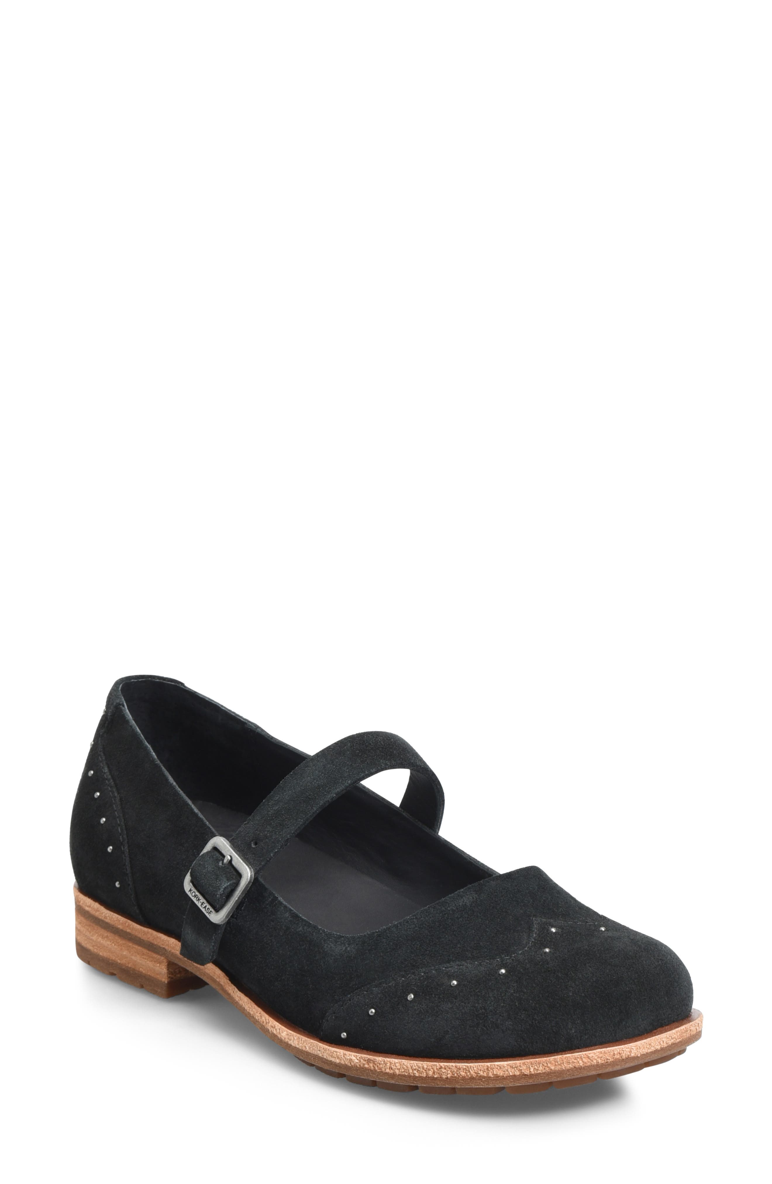 Kork-Ease Brystal Mary Jane Flat- Black