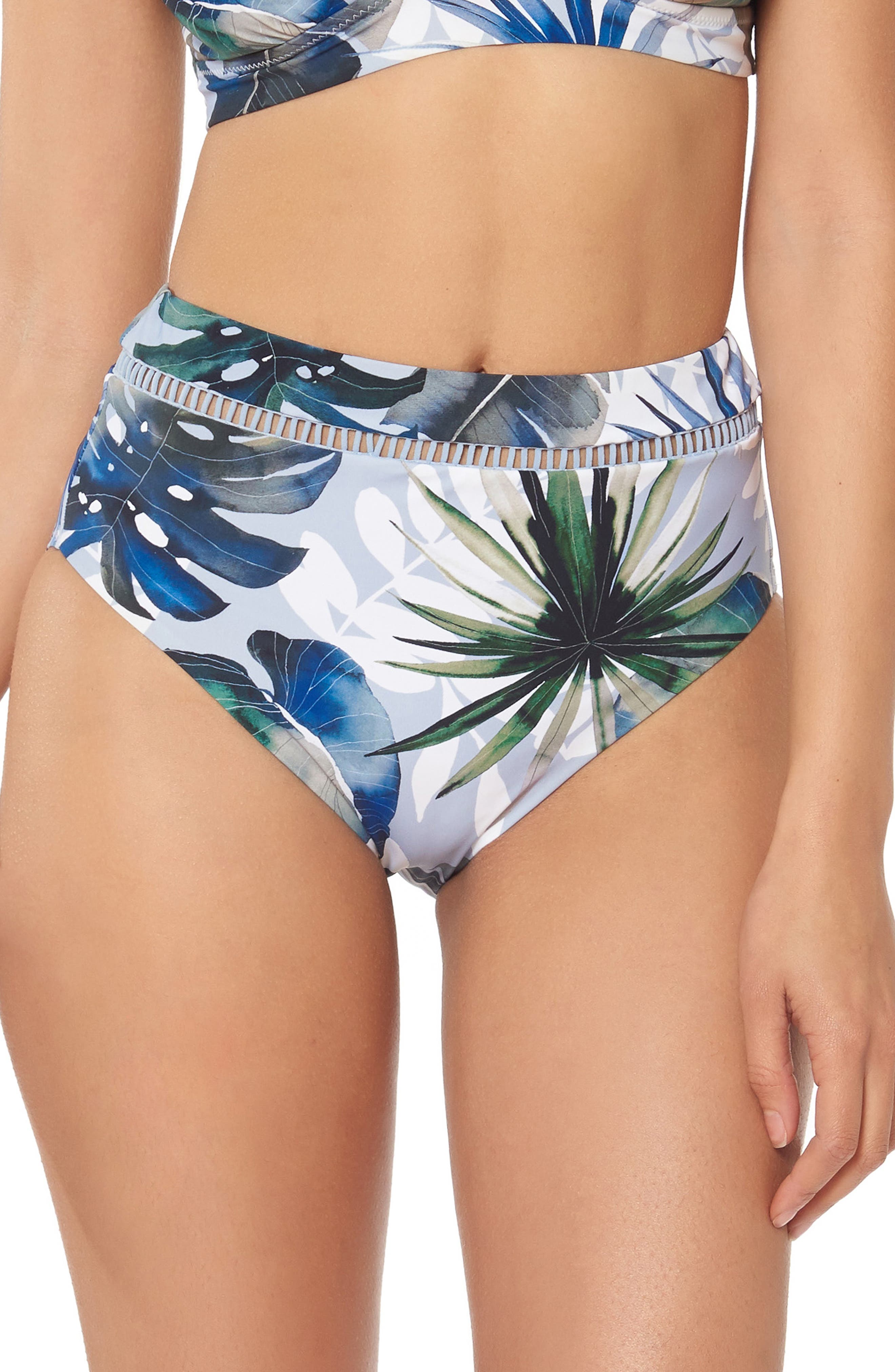 Red Carter Marilyn High Waist Bikini Bottoms