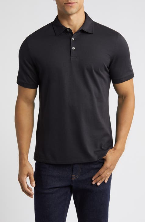 Men s Black Polo Shirts Nordstrom