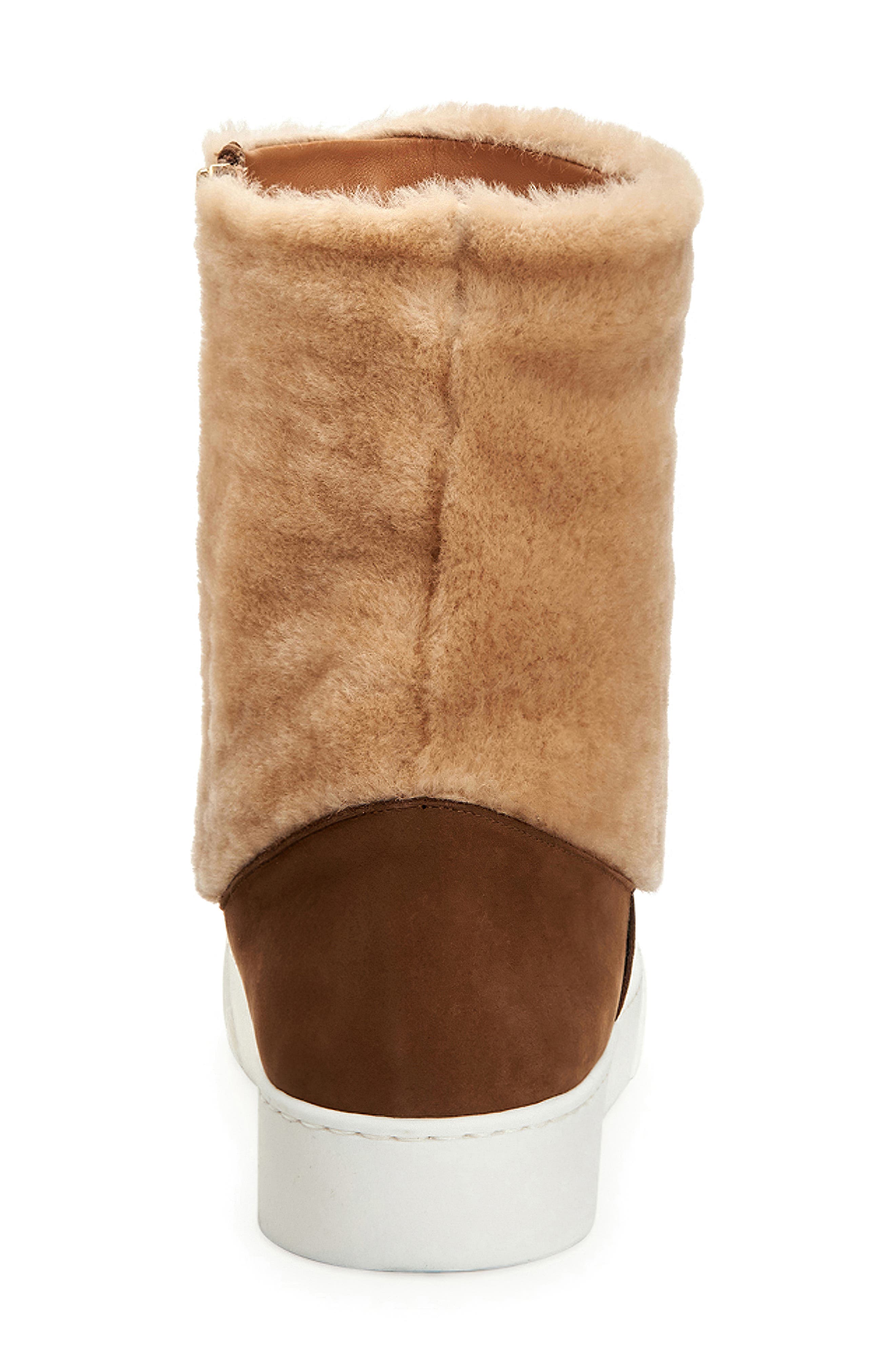 Aquatalia nelle Suede \u0026 Shearling Bootie